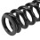Durable Rear Shock Absorber Spring Black 650lbs for SUR-RON Light Bee X 9