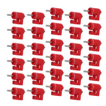 30 Stück roter Kopf Nippel-Wassertränke 9.7oz Kunststoff