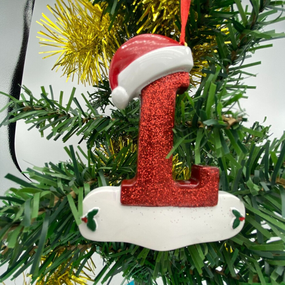 (Style L) Alphabet Diy Elegant Christmas Ornaments Set 26 Resin Letters Decor Stylish For-image-OPC-PJB5SRW-NEW