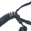Surfbrett-Leash 6mm TPU Spring Coil Taillenumfang 0.24in 6