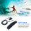 Surfbrett-Leash 6mm TPU Spring Coil Taillenumfang 0.24in 10