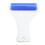 Reusable 7.5cm Silicone Dust Roller Blue with Static Electric & Aluminum 7
