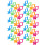 40Pcs Bobbin Fixing Clip Spool Silicone AntiDrop 7