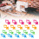 40Pcs Bobbin Fixing Clip Spool Silicone AntiDrop 10