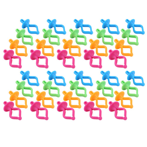 40Pcs Bobbin Fixing Clip Spool Silicone AntiDrop 1