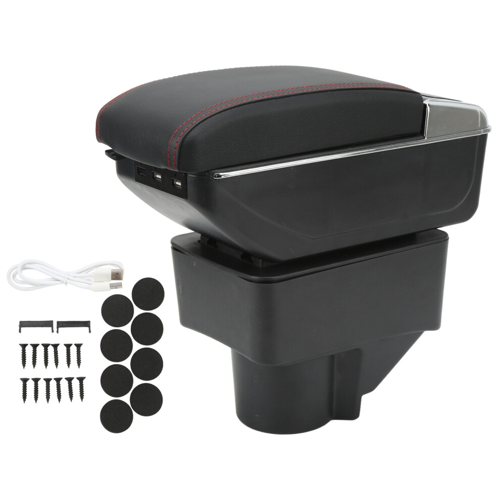 Center Console Armrest Box 7 Usb Port Double 9121376097935