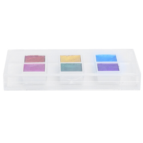 Solid Watercolor Paint Set Dispensing 6 Jewel 1