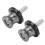 1 Paar CNC Universal Schwingarm-Spule M8 Titanium 16