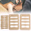 10Pcs Leather Acrylic Template DIY HandMade Craft 9