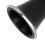 Clarinet Bell ABS Plastic Nickel Metal Ring Black CC28 Replacement Accessory 10