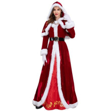 (XXL) Beautiful Fall Christmas Dress For Women In Rich Red Color With Design Comfortable Fabric