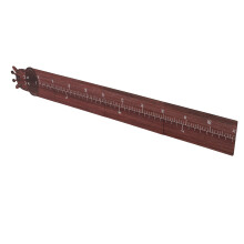 Wooden Kids Growth Chart Walnut 70-170cm Height Ruler for Bedroom