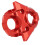 Copertura in alluminio CNC per Light Bee X S Rosso 12