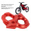 Copertura in alluminio CNC per Light Bee X S Rosso 5