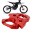 Copertura in alluminio CNC per Light Bee X S Rosso 13