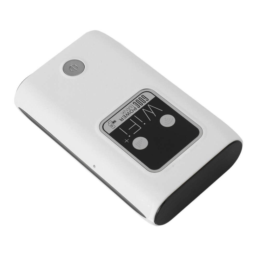 Portable 4G Lte Wifi Router 300Mbps Sim Slot 6000Mah Battery Power 4621331746120