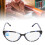 Gleitsichtbrille +1.00 Schwarz Blau 1