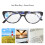 Gleitsichtbrille +1.00 Schwarz Blau 6