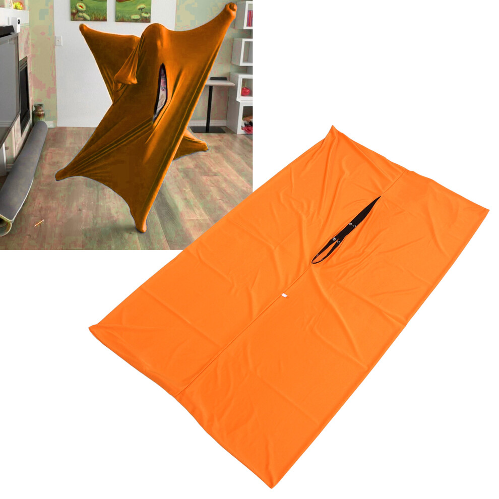 Bright Orange Dynamic Movement Sensory Socks for Children, M Size