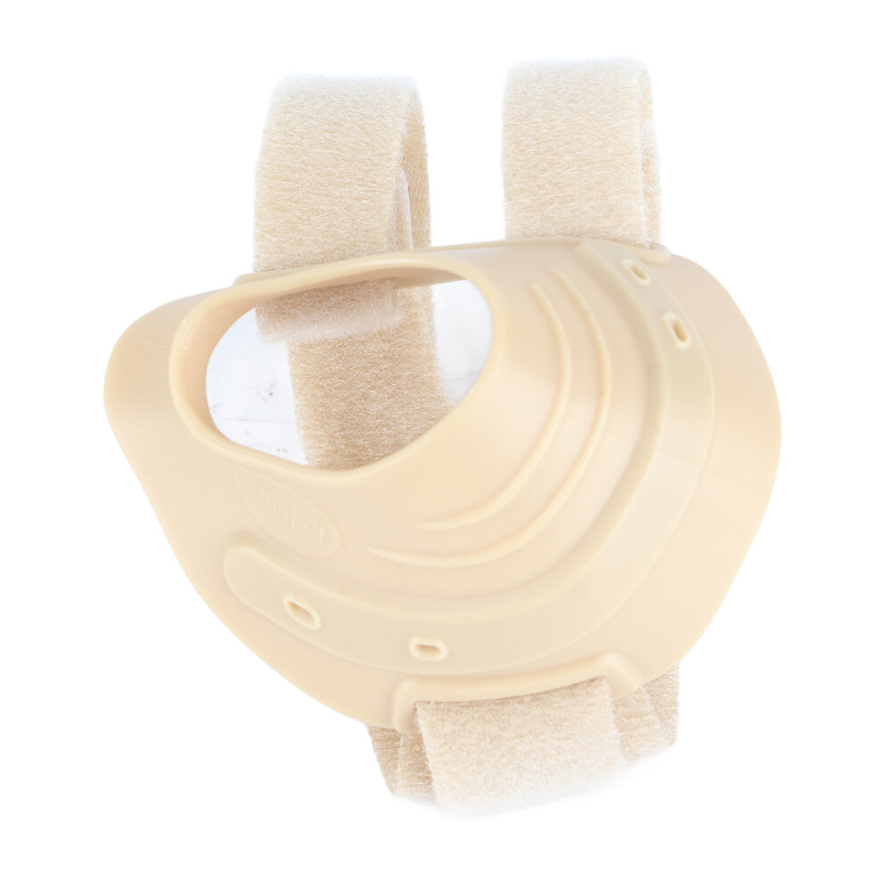 Beige Breathable Right Hand Thumb Brace Support For Joint Tendonitis M