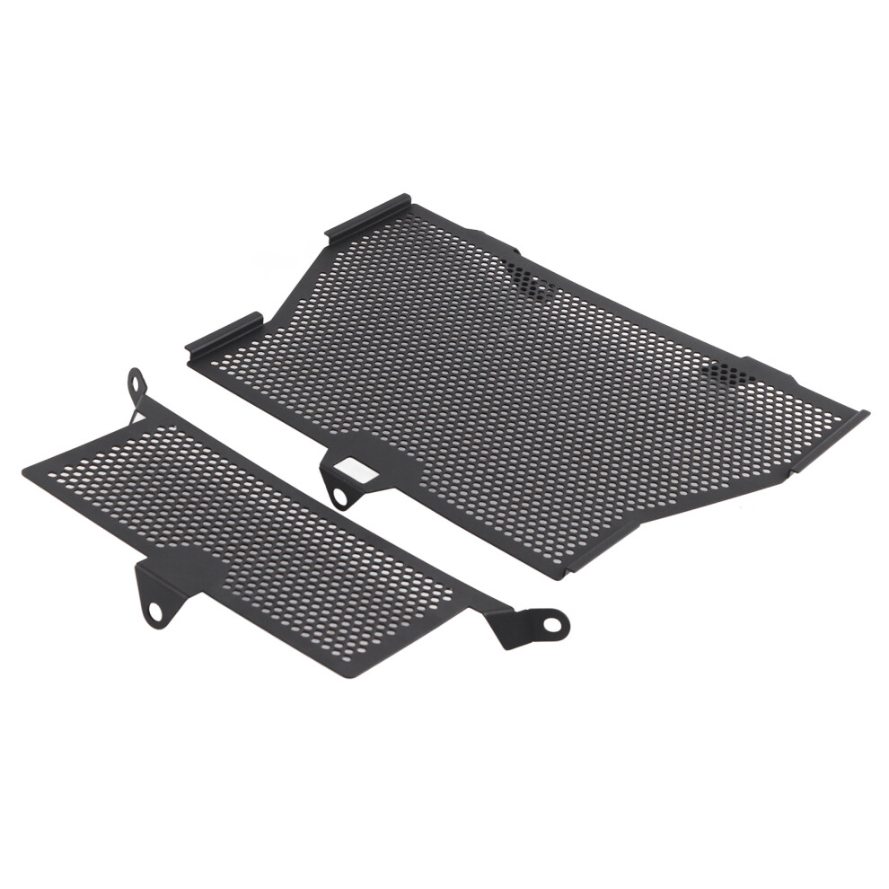 2Pcs Motorcycle Radiator Grill Protector Stainless 9121376099779