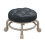 Low Roller Swivel Stool with PU Leather, 34x26x8cm, Multi Colors 3