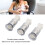 Clear Nipple Suction Cups for Breastfeeding Manual Vacuum Adjustable Medium M 6