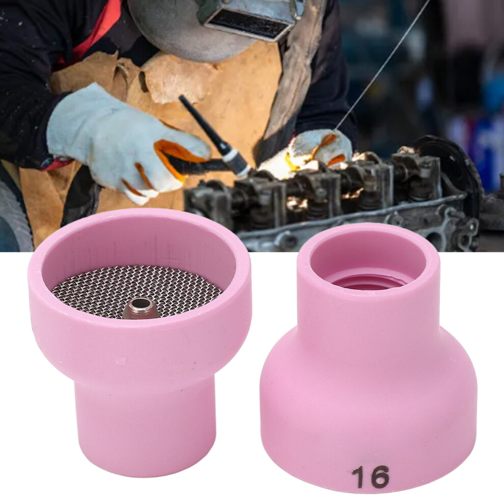 2Pcs 16# Ceramic Nozzles For Wp17 18 26 Torches 2.4Mm Center Hole 4691331752896