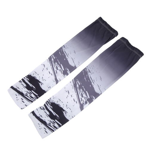 1 Pair Ice Silk Sleeves UV Sun Protection Lengthen 1