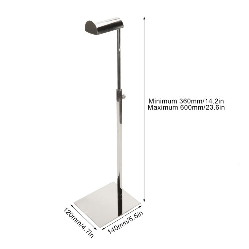 Présentoir d'affichage - acier inoxydable, 0,44 kg, argent 1