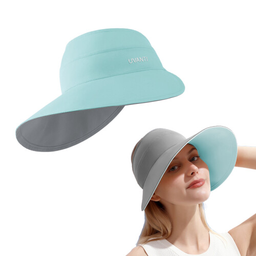Women Sun Visor Wide Brim Empty Top UV Protection