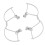 Quick Release Propeller Guards for Mini 4 Pro, PC, Removable Protectors 16
