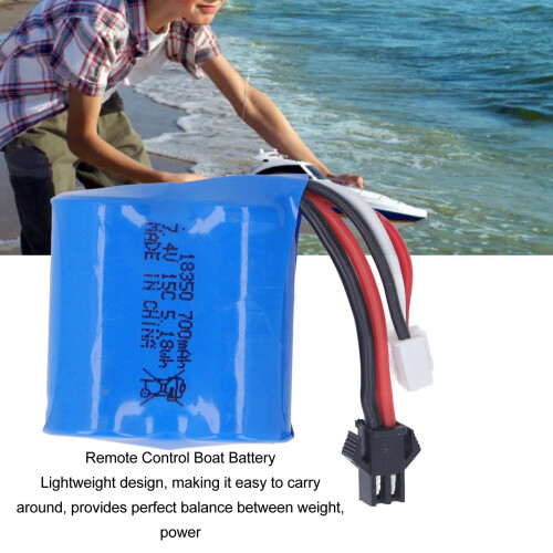 Batteria LiPo per barca RC 7.4V 700mAh UDI001 2