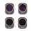 Ensemble de 4 filtres d'objectif ND8-ND64 pour Mini 4 Pro clair 10