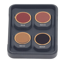 Ensemble de 4 filtres d'objectif ND8-ND64 pour Mini 4 Pro clair