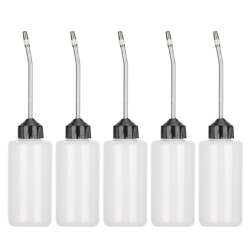 5pcs 120ML Plastic Sewing Machine Oiler Oil 1