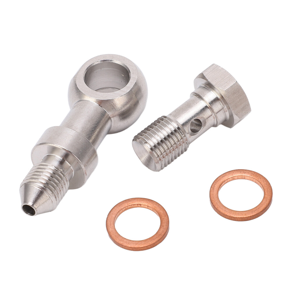 Banjo Bolt Kit M10x1.0 Stainless Steel Oil 9121376102806