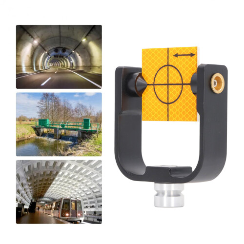 Clear Visibility Reflector Target for Precision Surveying Instruments 2