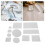 11Pcs Transparent Acrylic Clear Stamp Block Pad 5