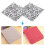 2pcs Embossing Folders Concave Convex Scrapbooking 2