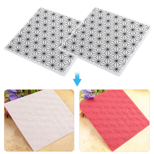 2pcs Embossing Folders Concave Convex Scrapbooking 2