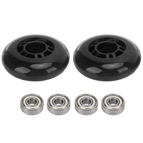 2pcs Skate Wheels Low Noise 608 Bearing Skates