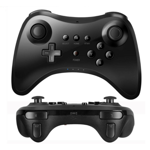Wii U Pro Bluetooth Wireless Controller Gamepad - BLACK