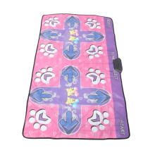 Tampons de pas sans fil pour danseurs 350mAh 160x92cm Noir