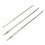 2 Set Copper Handle Sewing Awl Taper Leather Shoe 15