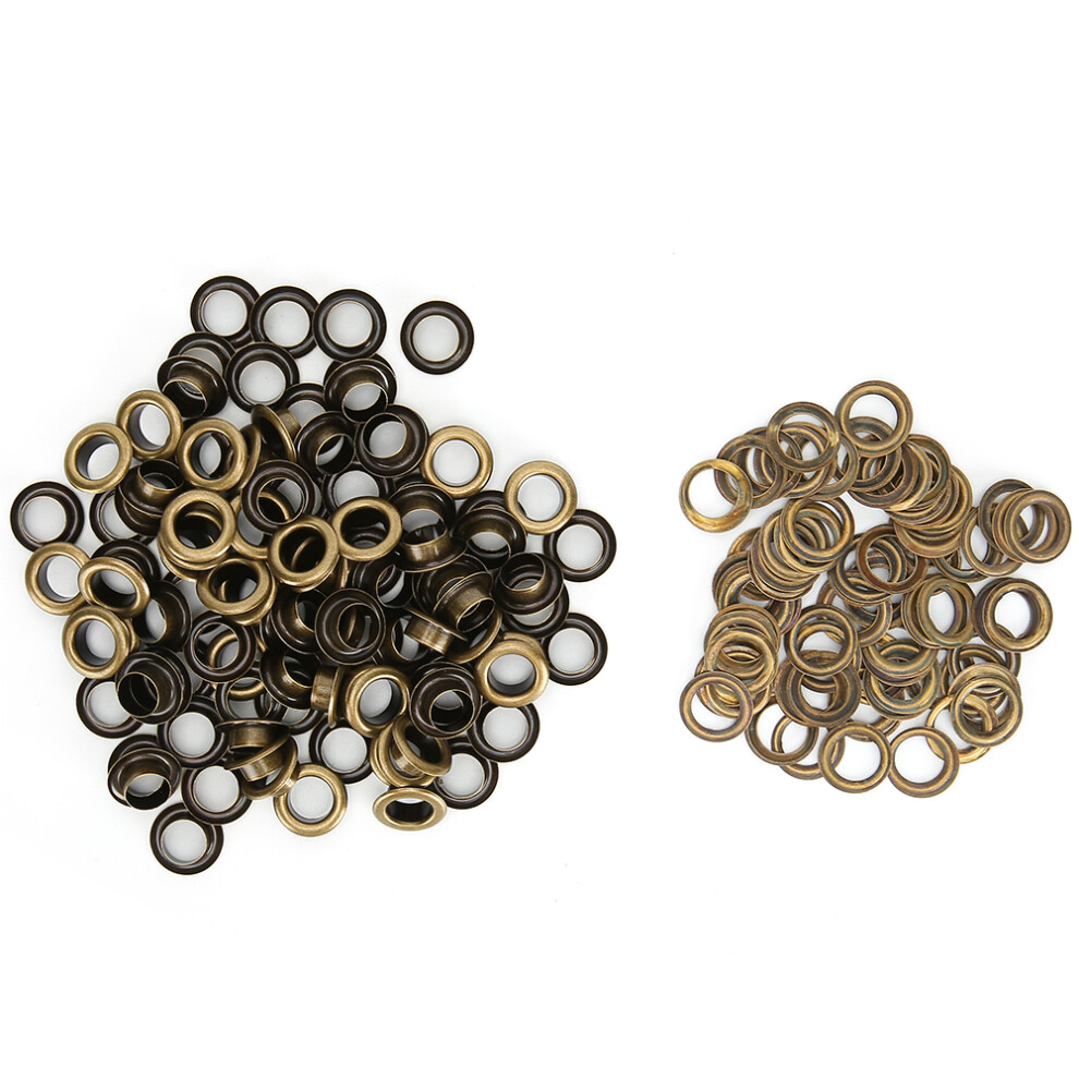 100Pcs 8Mm Hollow Rivets Bronze Shoe Hole Rivet 9121376103735
