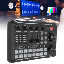 Professional Noise Reduction Live Sound Card with 1200mAh Battery for Mobile & PC