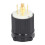 L21-30P 30A Locking Plug 4P5C 120/208V Nylon-PC 3