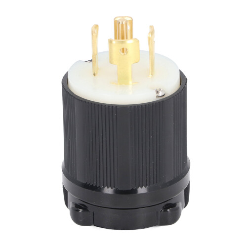 L21-30P 30A Locking Plug 4P5C 120/208V Nylon-PC 2