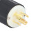 L21-30P 30A Locking Plug 4P5C 120/208V Nylon-PC 8